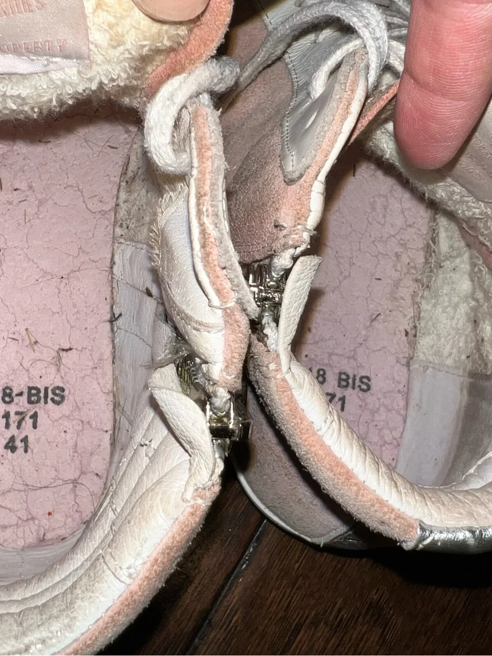 Golden Goose Blush Pink Suede High-Top Sneakers